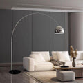 Chrome Dimmable Arc Floor Lamp