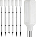 6 Pack White Solar Driveway Marker Lights