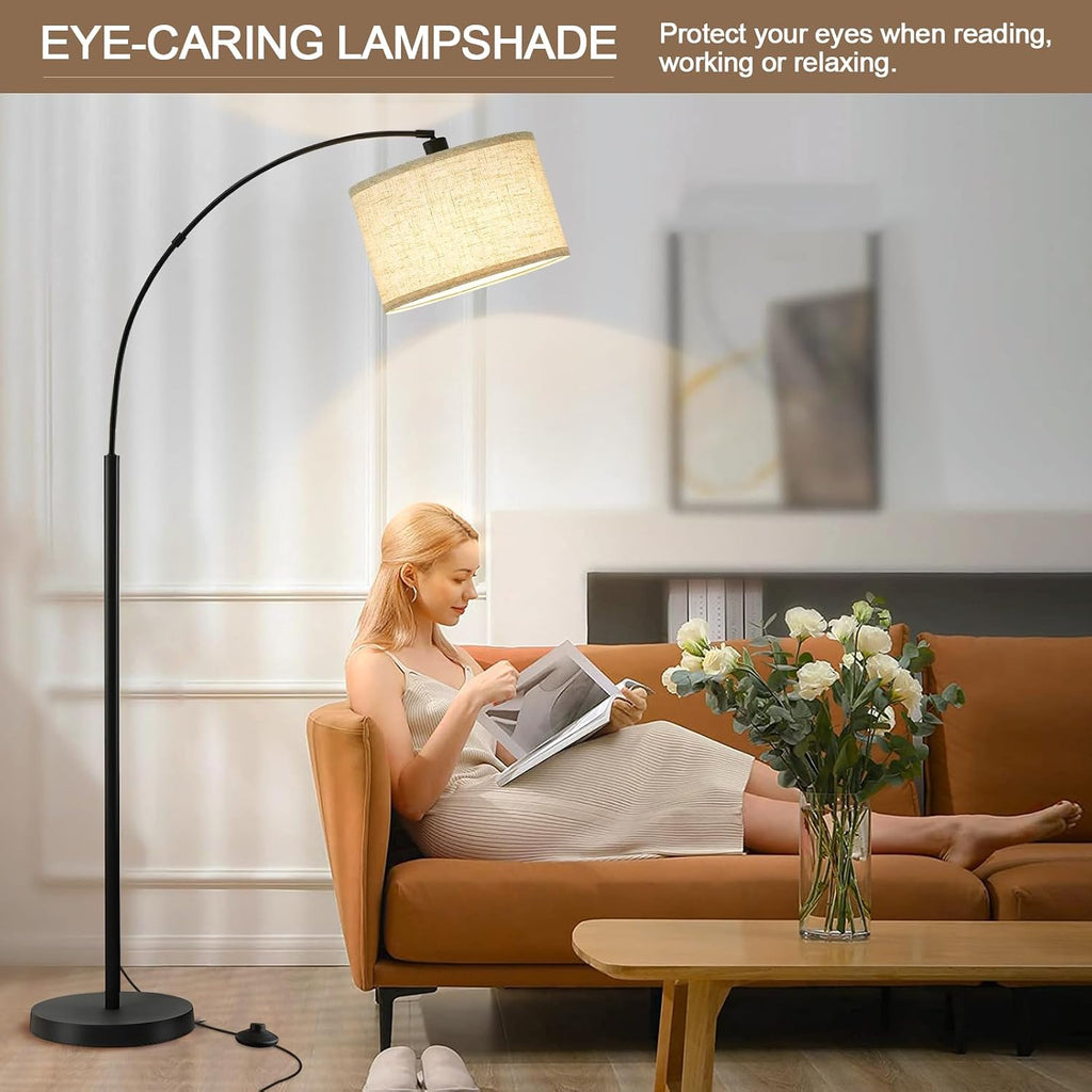 Adjustable Head Arc Floor Lamp