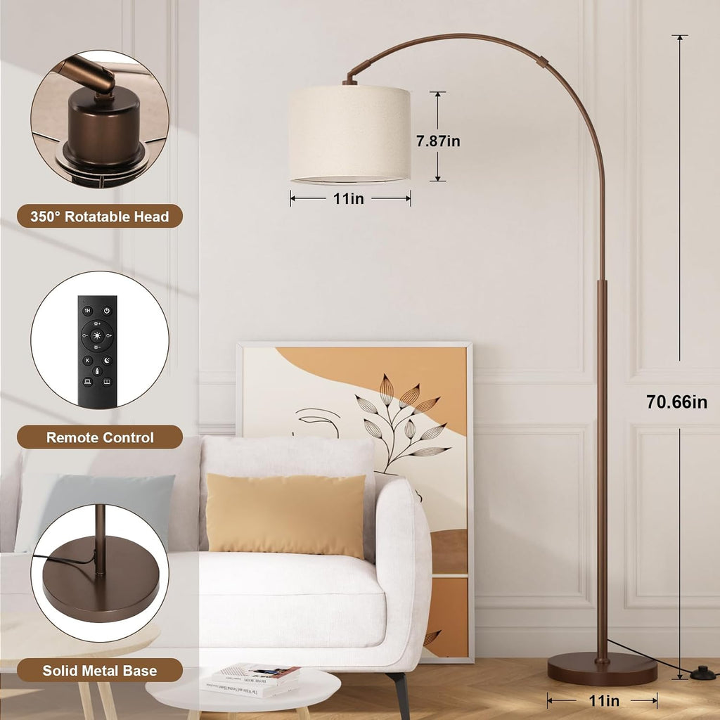 Adjustable Arc Floor Lamp Remote
