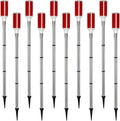 Red Solar Driveway Marker Lights